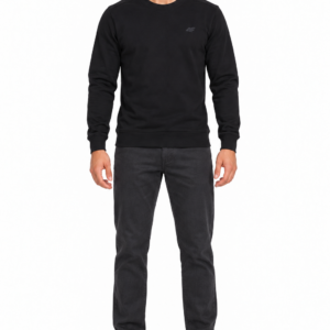 Essential Black Crewneck Sweatshirt