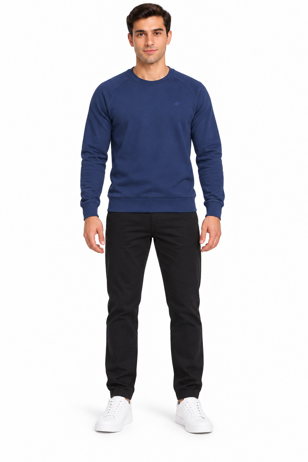 Essential Navy Crewneck Sweatshirt
